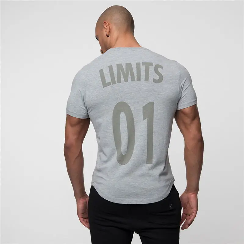 Gym Fitness MEN T-shirt Casual  Tee Top (9)