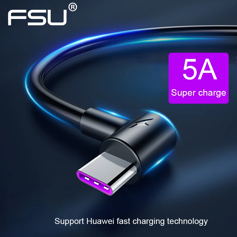 USB кабель TypeC 5A 40 Вт суперзарядка Быстрая зарядка 4 0 3 для передачи данных huawei mate10 20
