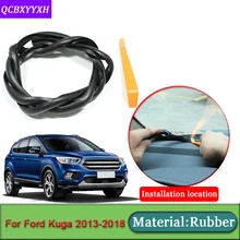 Автомобиль-Стайлинг пригодный для Ford Kuga 2013- Anti-Шум Звукоизолированные пыле приборной панели автомобиля Лобовое стекло щеточное авто аксессуары