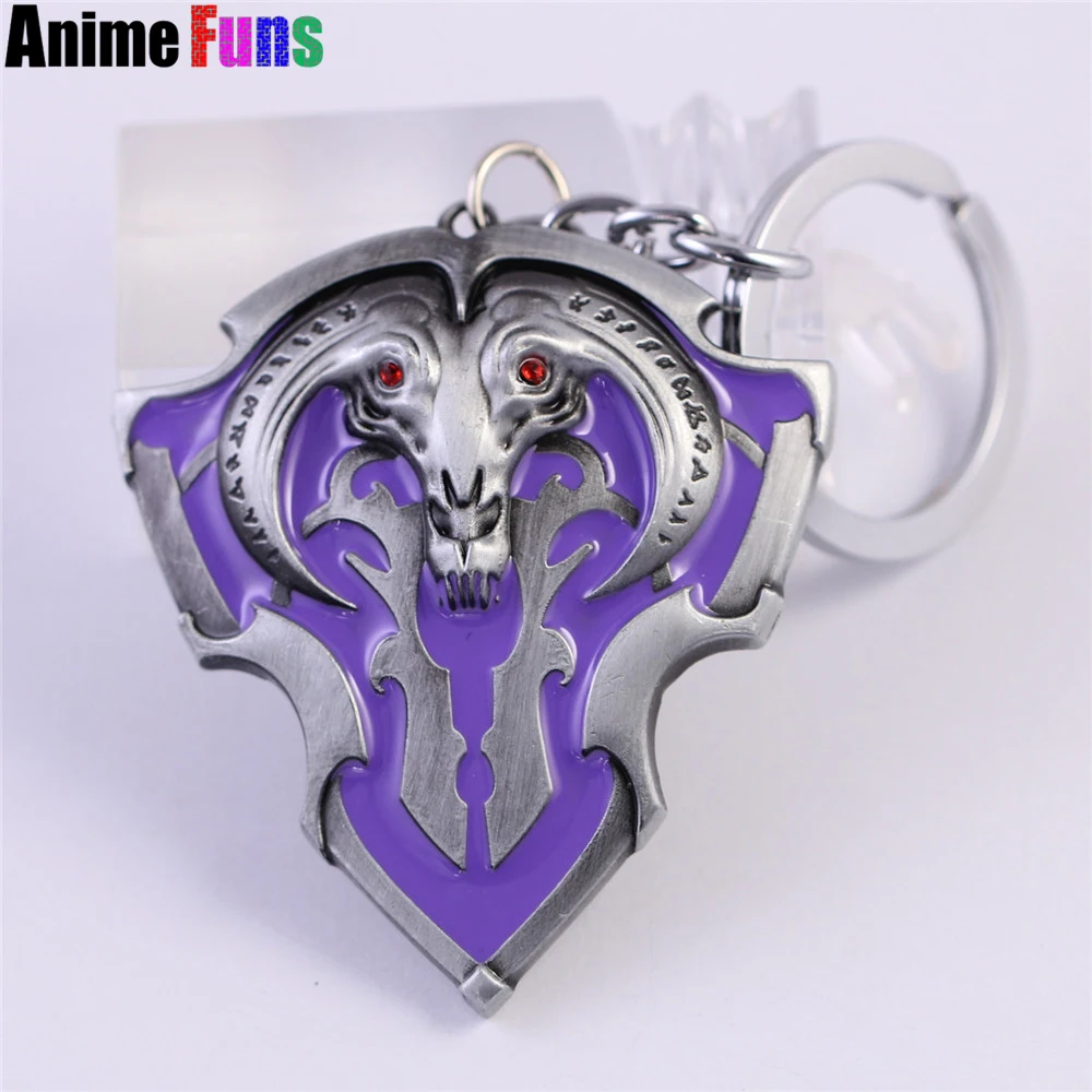 Game Series DOTA 2 Keychain Vanguard Shield Car Key Chains Jewelry