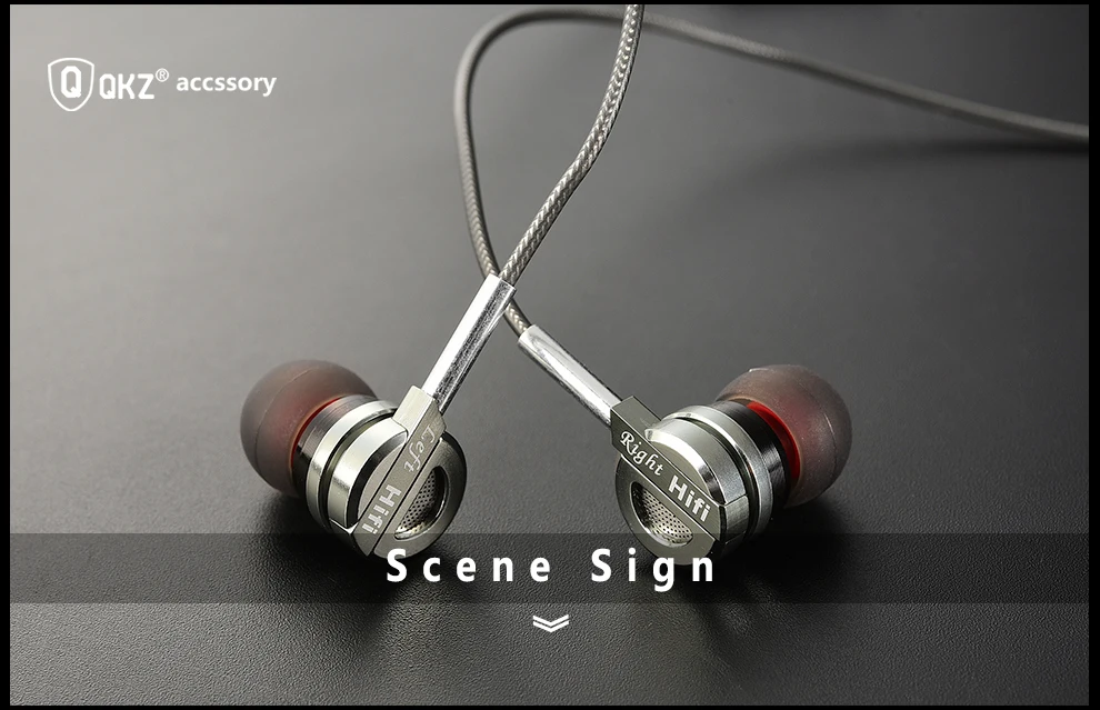 Original QKZ DM9 Zinc Alloy HiFi Earphone 3.5mm In-ear auriculares Super Clear Noise Isolating Mic MP3 MP4 fone de ouvido (7)