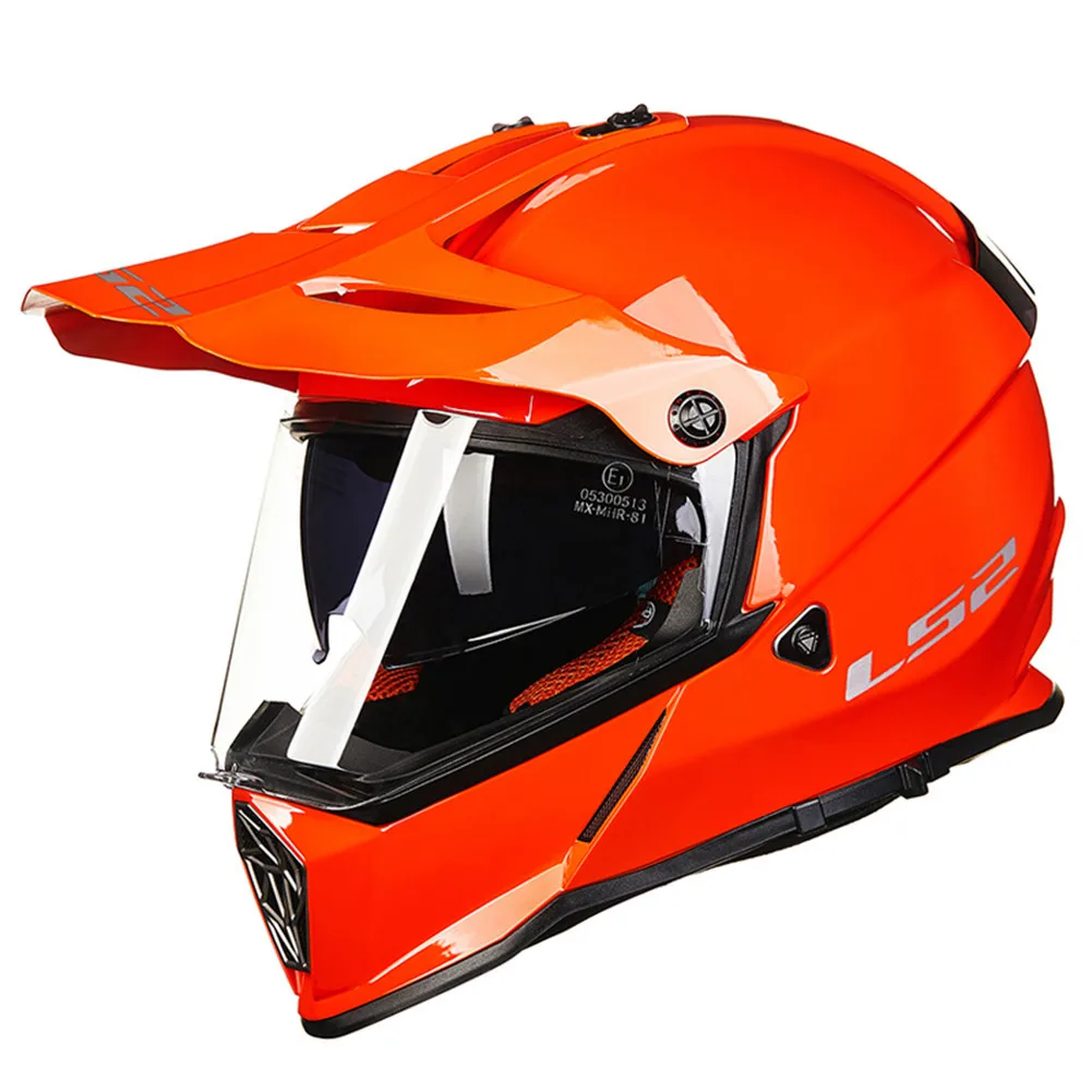 LS2 MX436 PIONEER двойной спортивный мотоциклетный шлем мотокросса бездорожья 0613 ATV Casque