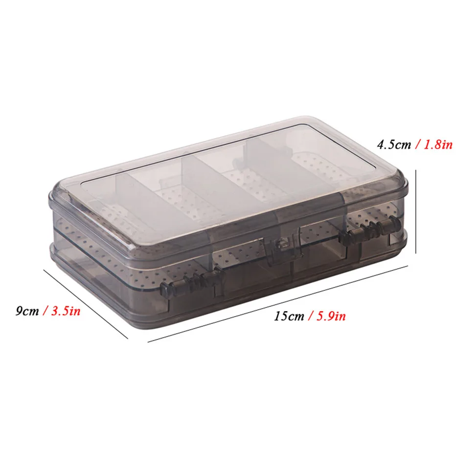 Transparent Jewelry Display Box Necklace Casket Ring Container Jewelry Organizer Plastic Exquisite Makeup Storage Case5