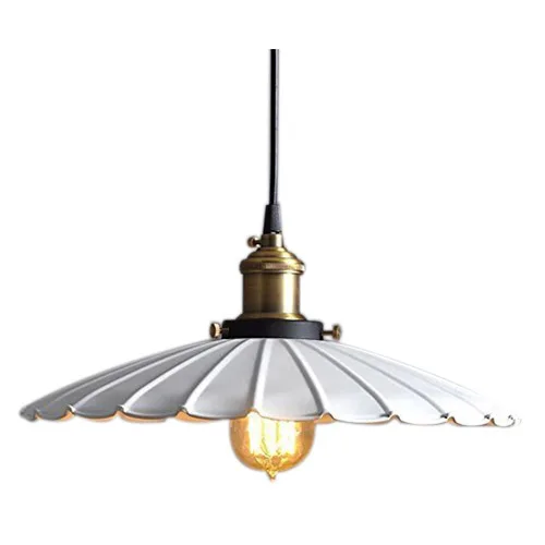 

Vintage Industrial Edison Iron Body Metal Shade Loft Coffee Bar Kitchen Hanging Pendant Lamp diameter 35cm