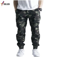 MKASS бренд для мужчин s Осень Карандаш шаровары для мужчин камуфляж военная униформа брюки для девочек свободные удобные брюки карго