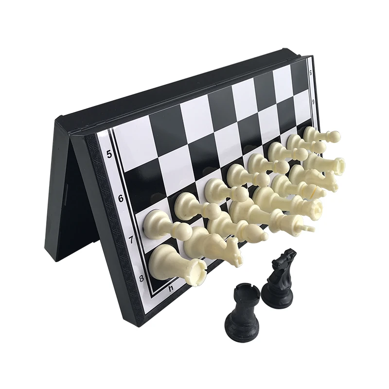 Extra Large Plastic Magnetie Chess Chess magnetic Board Game Entertainment Pieces Christmas Birthday Gift Yernea