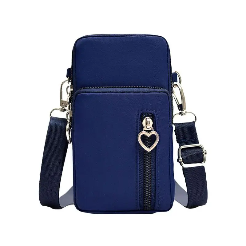 أزياء المرأة الرياضة حقائب البسيطة الهاتف المحمول الحقيبة عارضة النايلون صغيرة/كبيرة Crossbody حقائب كتف أزياء المرأة الرياضة حقائب البسيطة الهاتف المحمول الحقيبة عارضة النايلون صغيرة/كبيرة Crossbody حقائب كتف