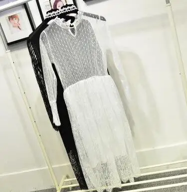 2018 New Arrival Hot Sale Camison Sexy Mujer 6 Style Women's Sexy Petal Collar Thin Embroidery Transparent Dot Floral Lace Slip