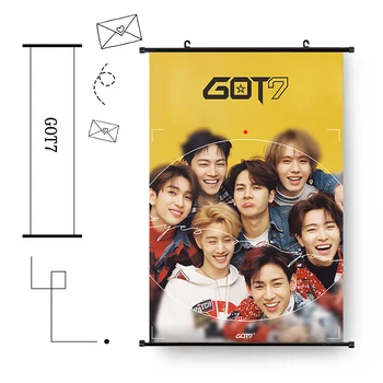 

GOT7 Mini Album Eyes On You Big Hanging Painting Fashion Poster dropshipping