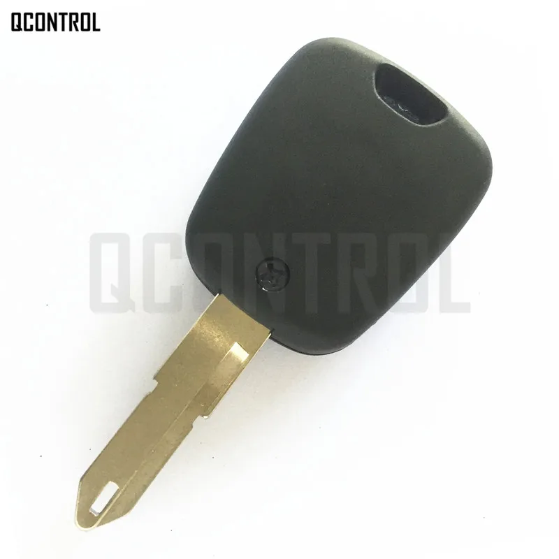 QCONTROL Автомобильный Дистанционный Ключ DIY для PEUGEOT 206 207 полный ключ автомобиля