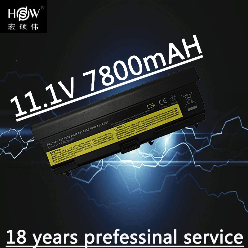 HSW 9 батарея сотового ноутбука 42T4708 42T4709 42T4710 51J0499 51J0500 для Lenovo ThinkPad E40 E50 T410 T410I T420 T510