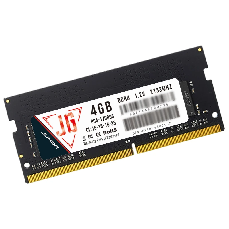 Juhor Ddr4 4G 1,2 V 288 Pin Ram память для ноутбука 2133Mhz