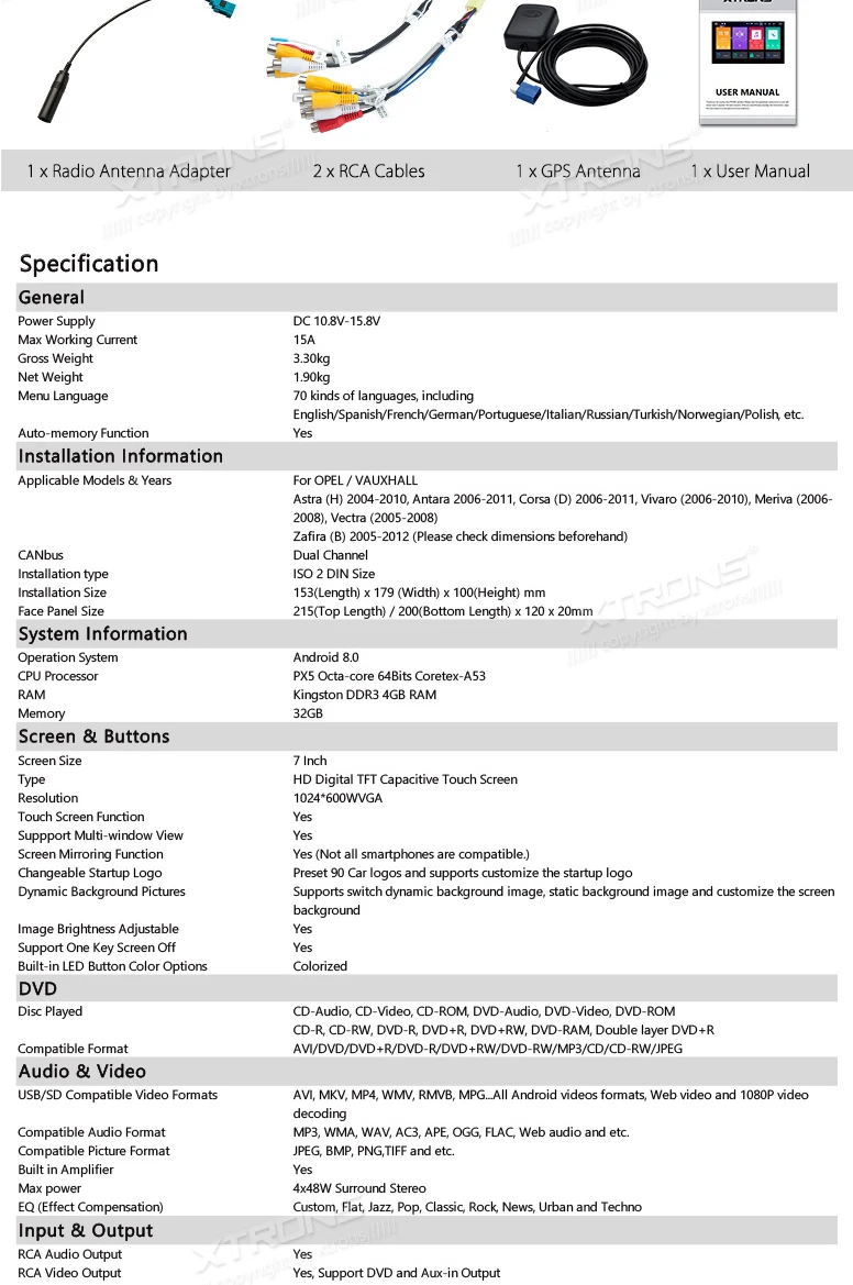 Cheap Android 8.0 OS 7" Car DVD Multimedia GPS Radio for Opel/Vauxhall Antara 2006-2011 & Corsa (D) 2006-2011 & Astra (H) 2004-2010 22 Cheap Android 8.0 OS 7" Car DVD Multimedia GPS Radio for Opel/Vauxhall Antara 2006-2011 & Corsa (D) 2006-2011 & Astra (H) 2004-2010 22
