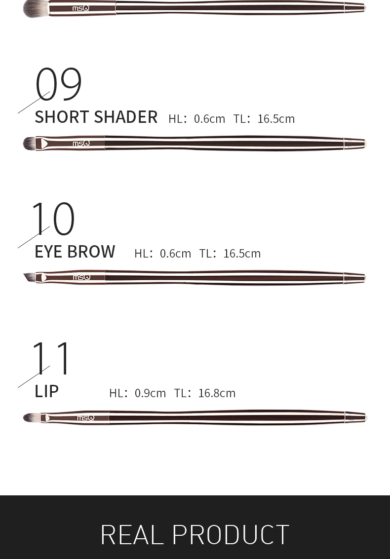 lidar com pincéis de maquiagem sombra em pó pincéis de maquiagem novidade professional msq 11 pcs diamante Grupo fundação make up cosméticos ferramenta 10 New Professional MSQ 11 pcs Diamante Lidar