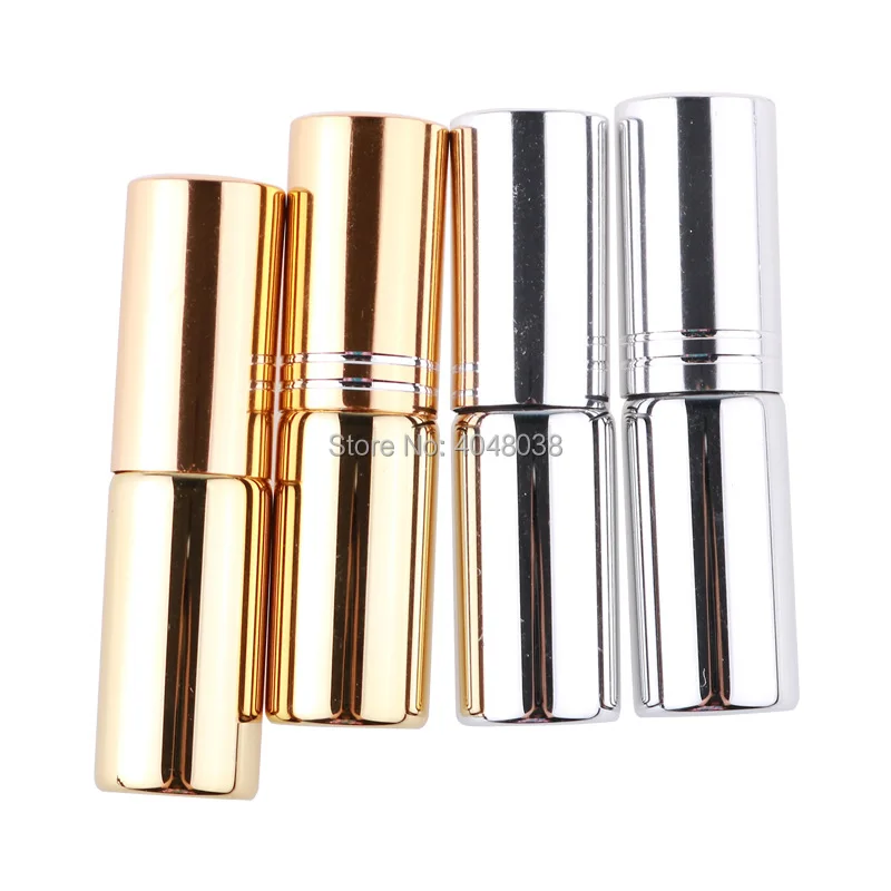 Electroplate Cosmetic Container Glass Spray Vial Perfume Refillable Bottle Portable Astringent Press Pump Bottle 5 ML  Atomizer
