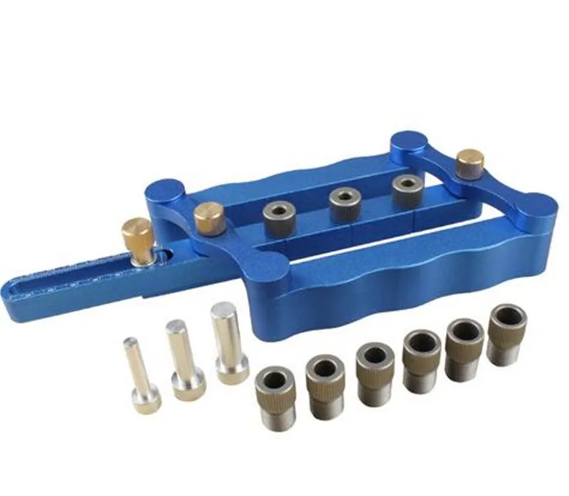 Woodworking Joinery Jigs Tools Self Centering Dowelling Jig Set 6/8/10mm Precise Drilling Guide