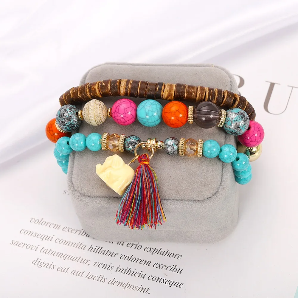 Best-lady-Bohemian-Women-Girls-Handmade-Beaded-Charm-Bracelets-Bangle-for-Wedding-3-Pcs-Set-Multi (1)