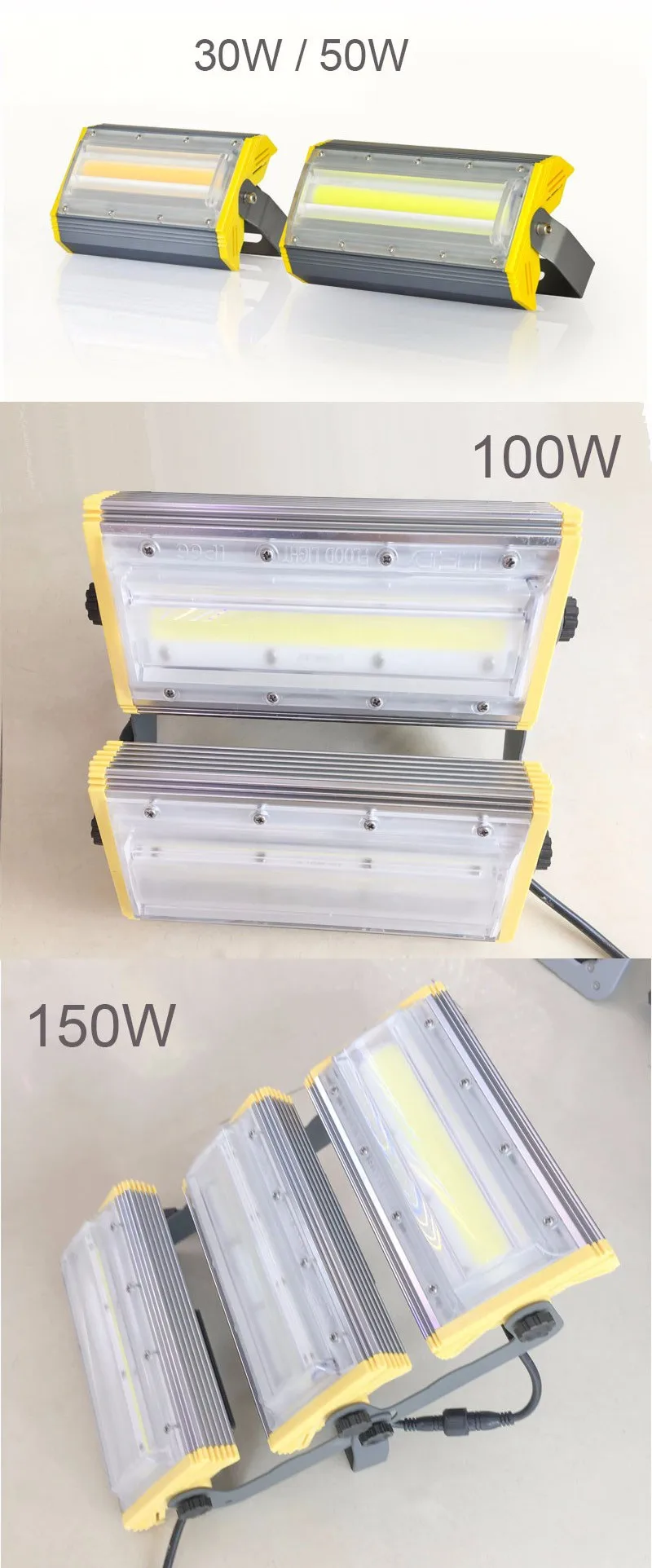 Лидер продаж Топ Мода Ul проектор Led Exterieur Ce по ограничению на использование опасных материалов в производстве Ip65 100w Светодиодный прожектор светильник 6500k открытый отражатель лампы светильник Cob