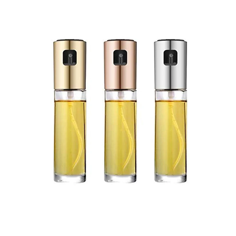 

Olive Oil Sprayer Dispenser for Cooking Food-grade Glass Bottle dispenser for Cooking, BBQ, Salad, Kitchen Baking, Roasting