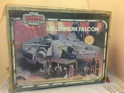 

3.75'' action figure star wars 1981 millennium falc free shipping