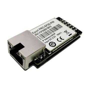 

Linux Network Server Industrial Super Port TTL Serial to Ethernet Embedded Module DHCP 3.3V TCP IP Telnet Eport Pro EP20-Pin 182