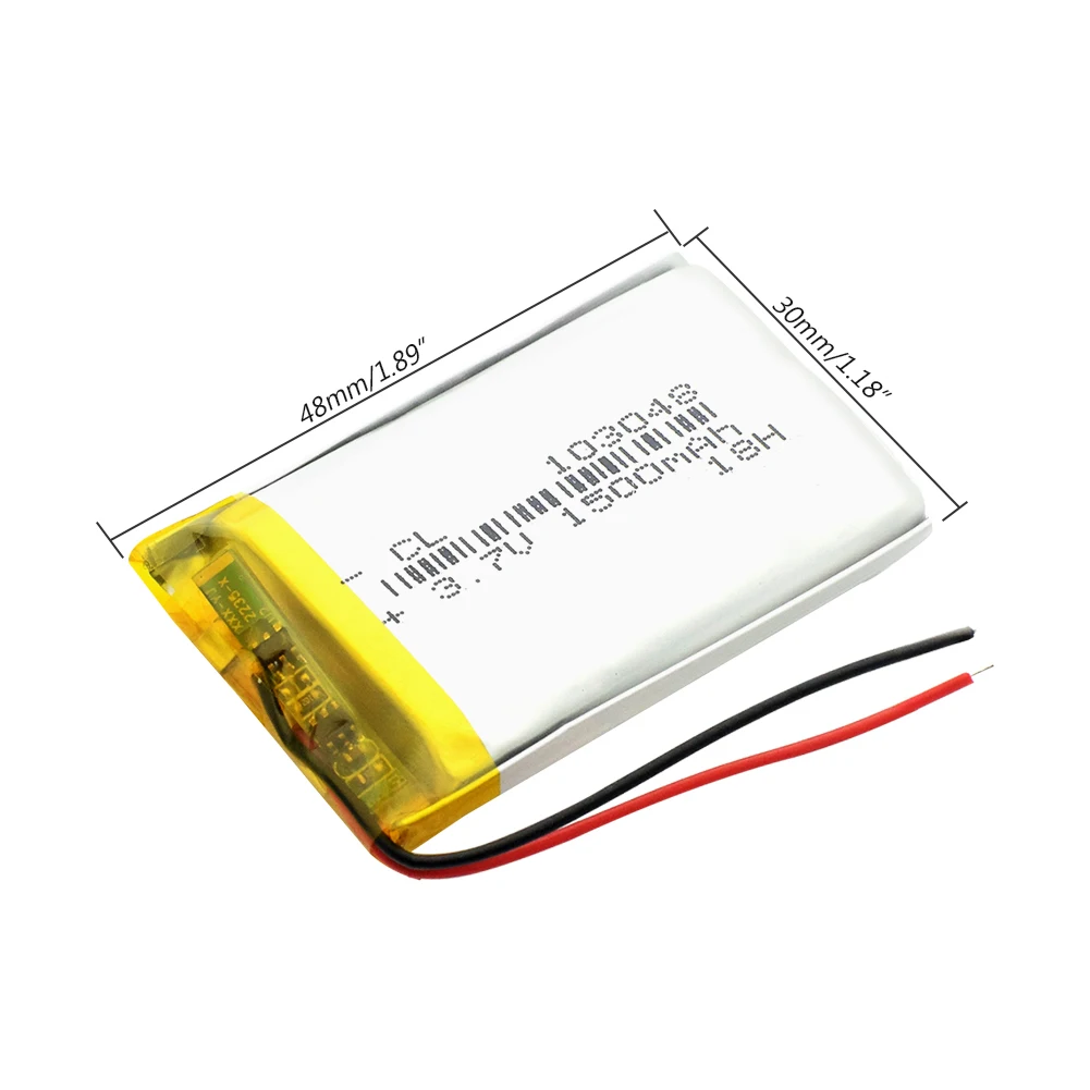 1/2/4 шт 2020 новый литий полимерный аккумулятор 3 7 В вольт с модулем PCB Power Bank