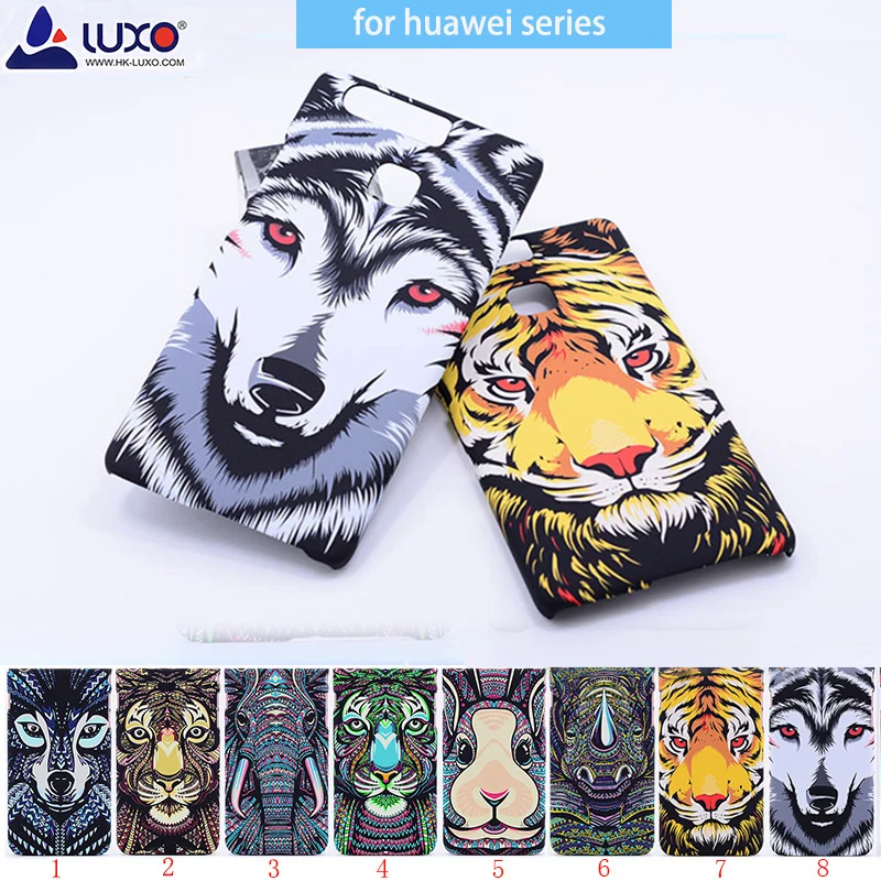 Купить Forest King Aztec Animals Lion Wolf Owl Pattern PC Hard Glow In The Dark Luminous Case Cover for Huawei mate 7 8 honor v8 5c 5x  | Отзывы и видеообзор (32891943253)