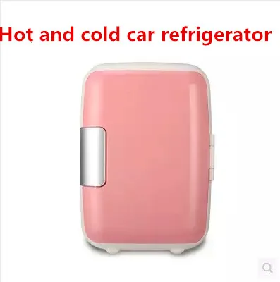 DC12V AC220V мини-автомобиля двойного назначения горячей и холодной автомобиля мини холодильник охлаждение и отопление фанкойл контр и контроллер с 4L машинка для стрижки 48 Вт - Цвет: Красный