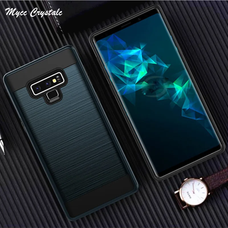 For Samsung Galaxy Note 9 Case Hybrid TPU + Hard PC Cases