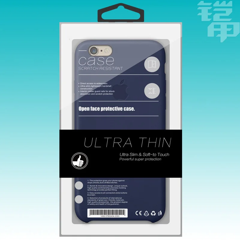 100 PCS Colors Personality Design PVC Packaging Retail