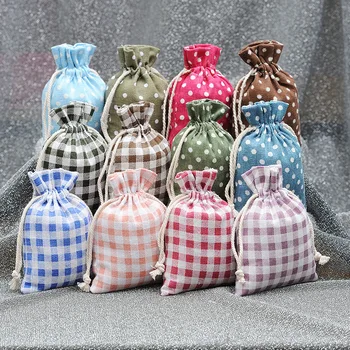 

30pcs Cotton Bags Creative Environmentally Friendly Arawstring Small Gift Bag for Jewelry