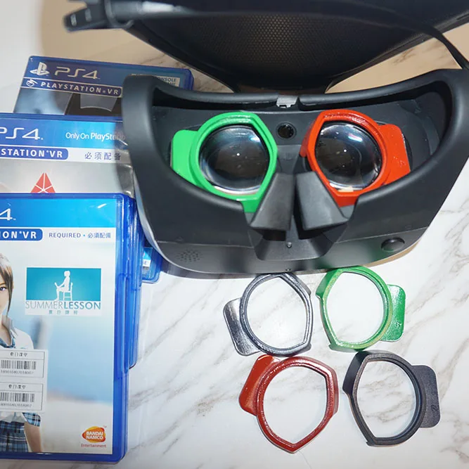 psvr with glasses