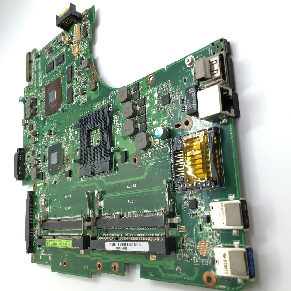 Skup KEFU N53SV płyta główna ASUS N53S N53SV N53SN N53SM laptopa płyty głównej płyta główna w GT540M 1G pamięci wideo pracy Test 100% oryginalny