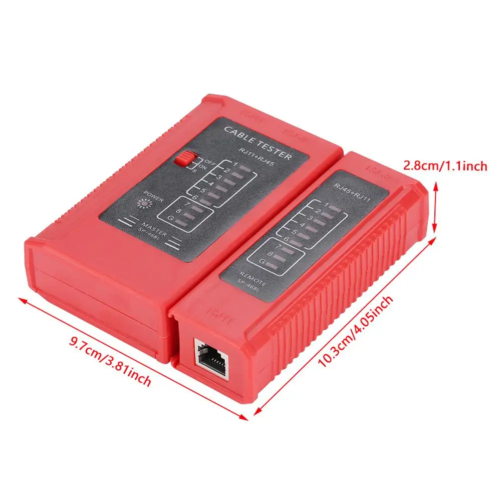WZ 468 тестер сетевых кабелей Ethernet кабель сетевой с автоматическим модель