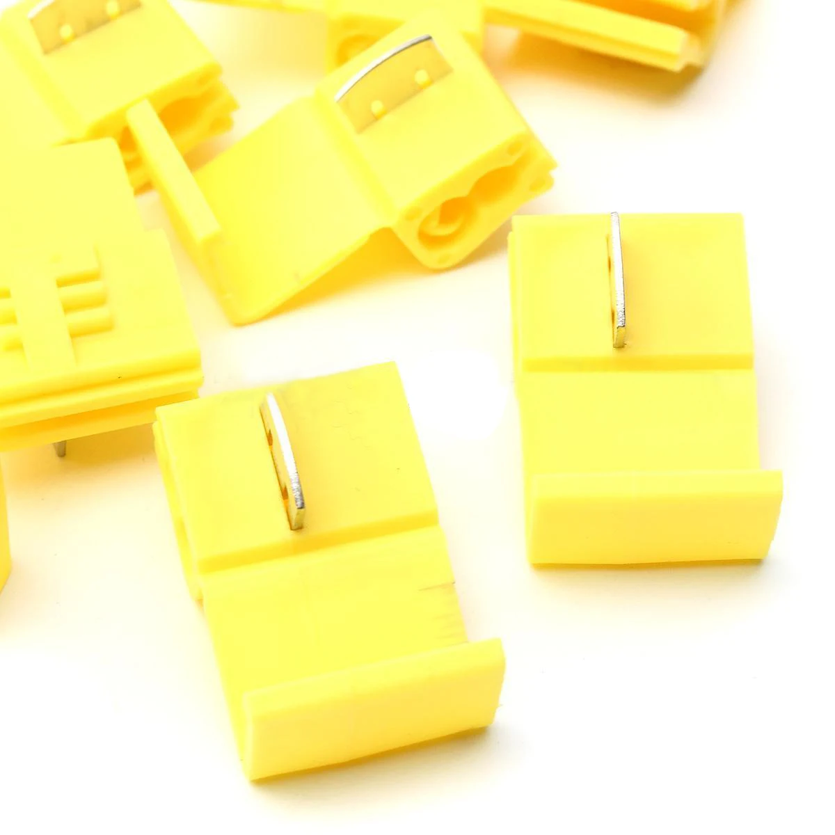 100PCS Electrical Quick Splice Connector Mayitr Lock Wire Cable Connectors Crimp Set Splice Wire Terminals 22-18 18-14 12-10AWG