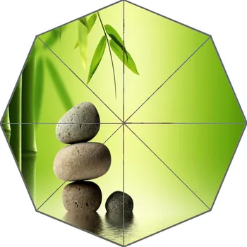 

Nice Zen Stone Umbrella Custom Sunny and Rainy Umbrella Design Portable Fashion Stylish Useful Umbrellas Good Gift