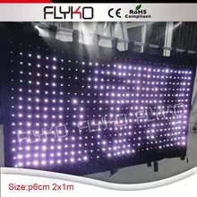 Горячая Распродажа светодиодный светодиодная видео штора сценический световая завеса профессиональное освещение для создания сценических эффектов ткань