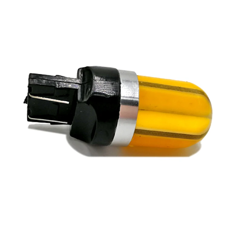 2PCS  Amber 7443 W215W T20 W3X16Q LED COB Silica 48SMD Car Bulb For Tail Sidelight Indicator Light Bulb Stop Brake Turn 9V-28V.5
