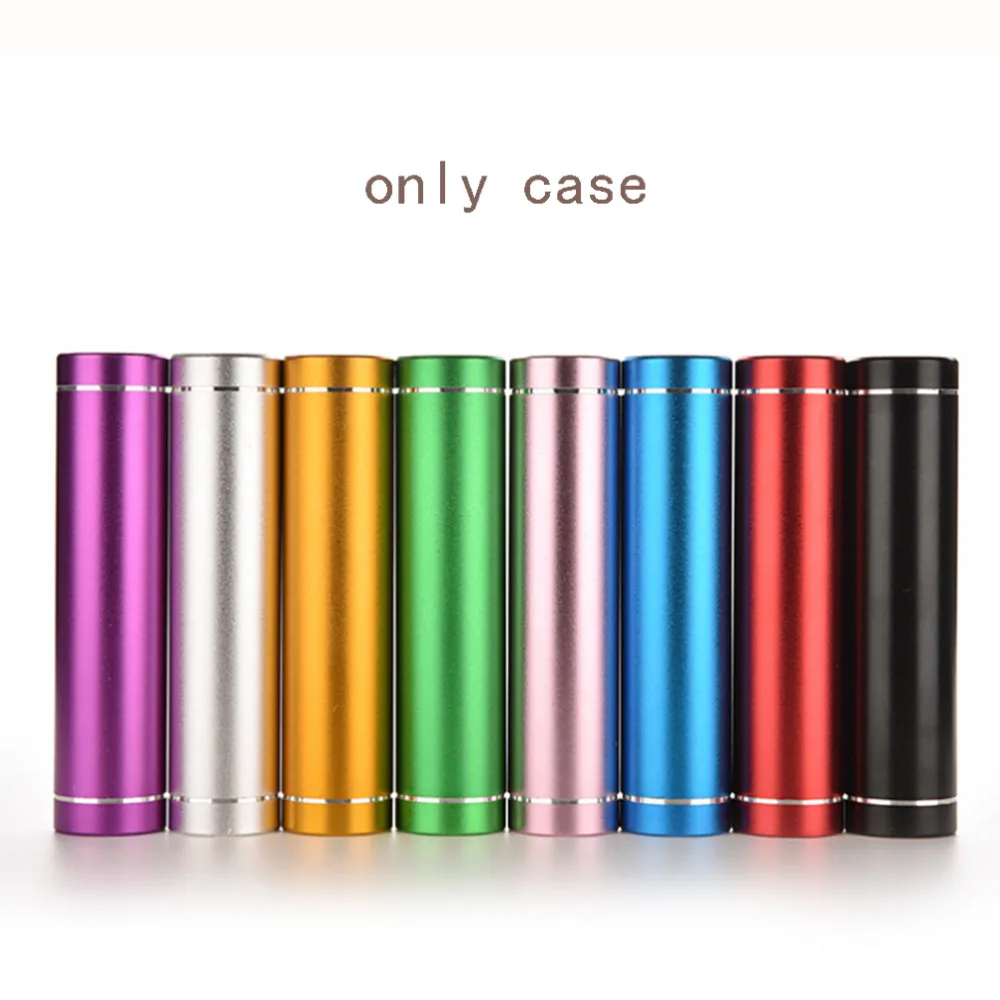 

Portable Power Bank Box 18650 Li-ion Battery Charger Blank Shell For Cell Phone Tablet Electronics External USB Power Bank Case
