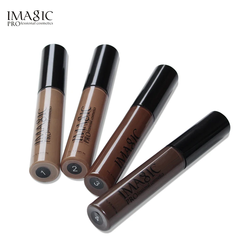 

IMAGIC 4 Colors Long Lasting Waterproof Eyebrow Mascara Cream Eye Brow Shadow Makeup Beauty Tools Eyebrow Gel Enhancer Eyebrow