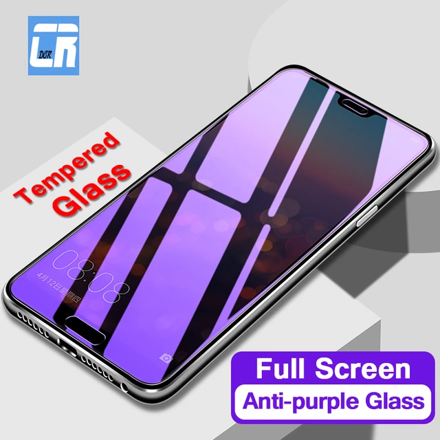 Full Cover Light Tempered Glass for Huawei Mate 20 P40 P30 Lite Y6