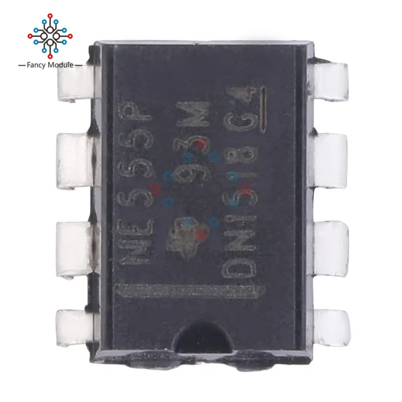 Texas Instruments NE555P NE555 DIP-8 одиночный биполярный таймер IC 10 шт