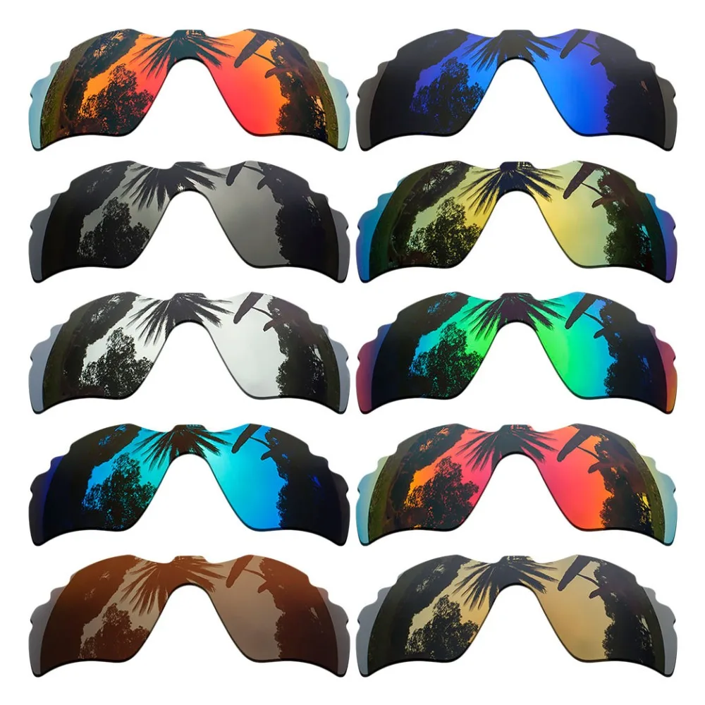 Поляризованные Сменные линзы с зеркальным покрытием для-Oakley радар дорожная