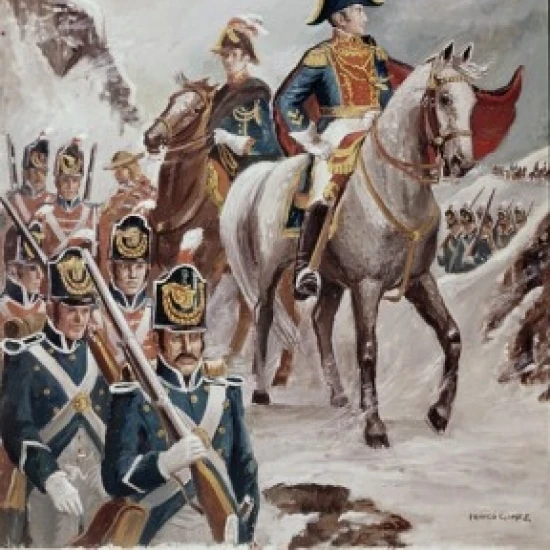 Simon Bolivar: Liberator of South America  Franco Gomez (1845-1880 Chilean) Poster Print (18 x 24)