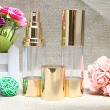 30ml Travel Mini Deluxe Golden Refillable Atomiser Spray Perfume Bottles Empty Perfume Bottle Cosmetic Container