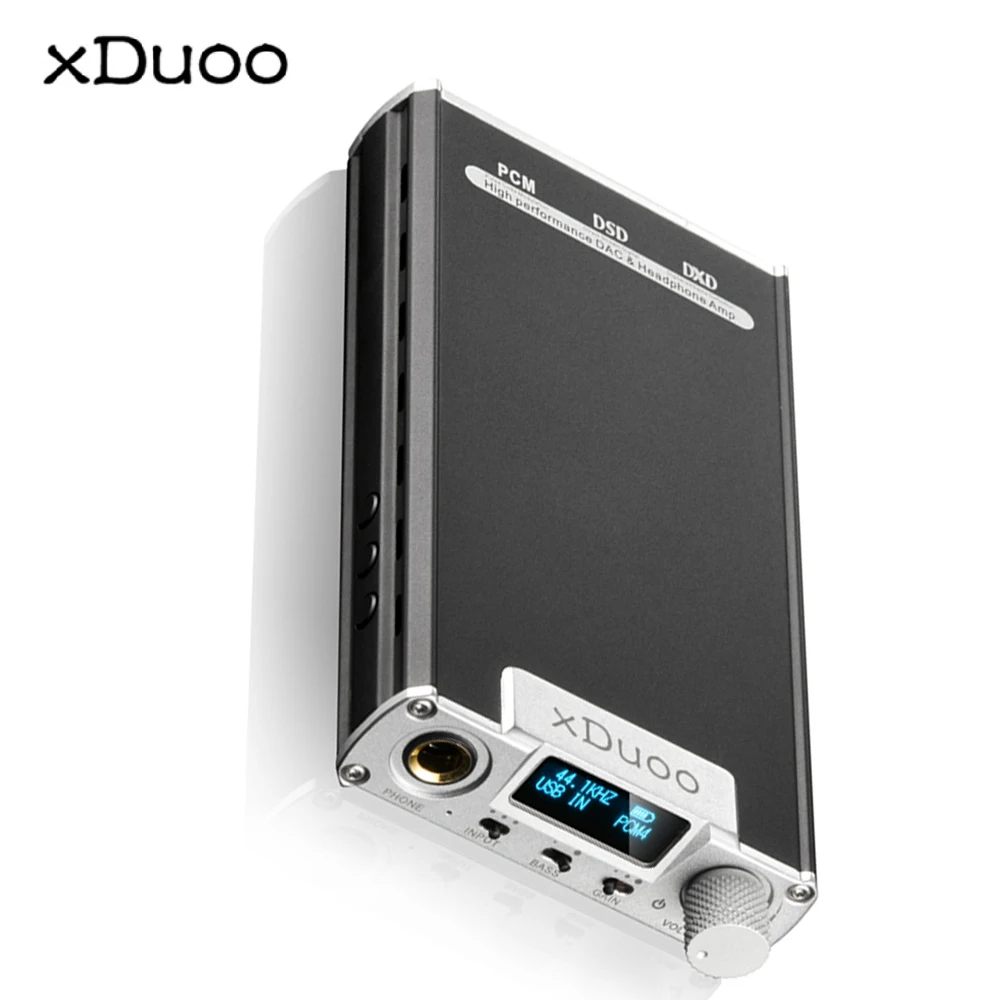 

XDuoo XD-05 Portable Audio DAC Headphone AMP 32bit/384khz Native DSD Decoding With OLED Display USB Decoding Amplifier