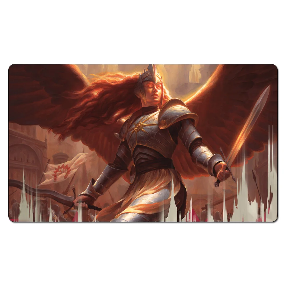 

Aurelia Exemplar of Justice Playmat Magical Board Games Play Mat,Custom Design Rug Table Game Pad with Free Gift Bag Dropshippin