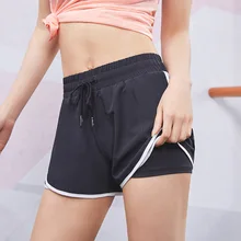 Vansydical женские шорты 2 в 1 для спорта, зала и йоги быстросохнущие шорты для фитнеса с подкладкой тренировочные шорты для бега