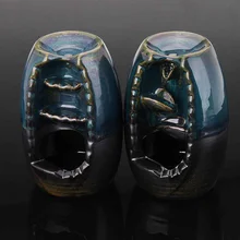 Небольшой керамический обратный поток высокий горный водопад Подставка под курения гостиная украшение домашнего обихода Классическая поставка