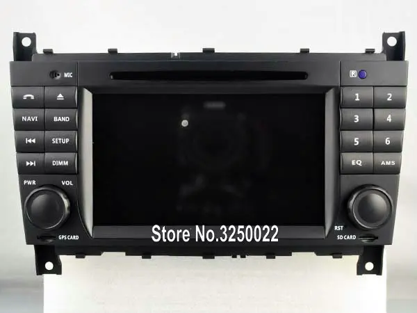 Perfect Android 9.0 Car Dvd Navi Player FOR BENZ CLC W203 (2008-2010) audio multimedia auto stereo support DVR WIFI DAB OBD all in one 1